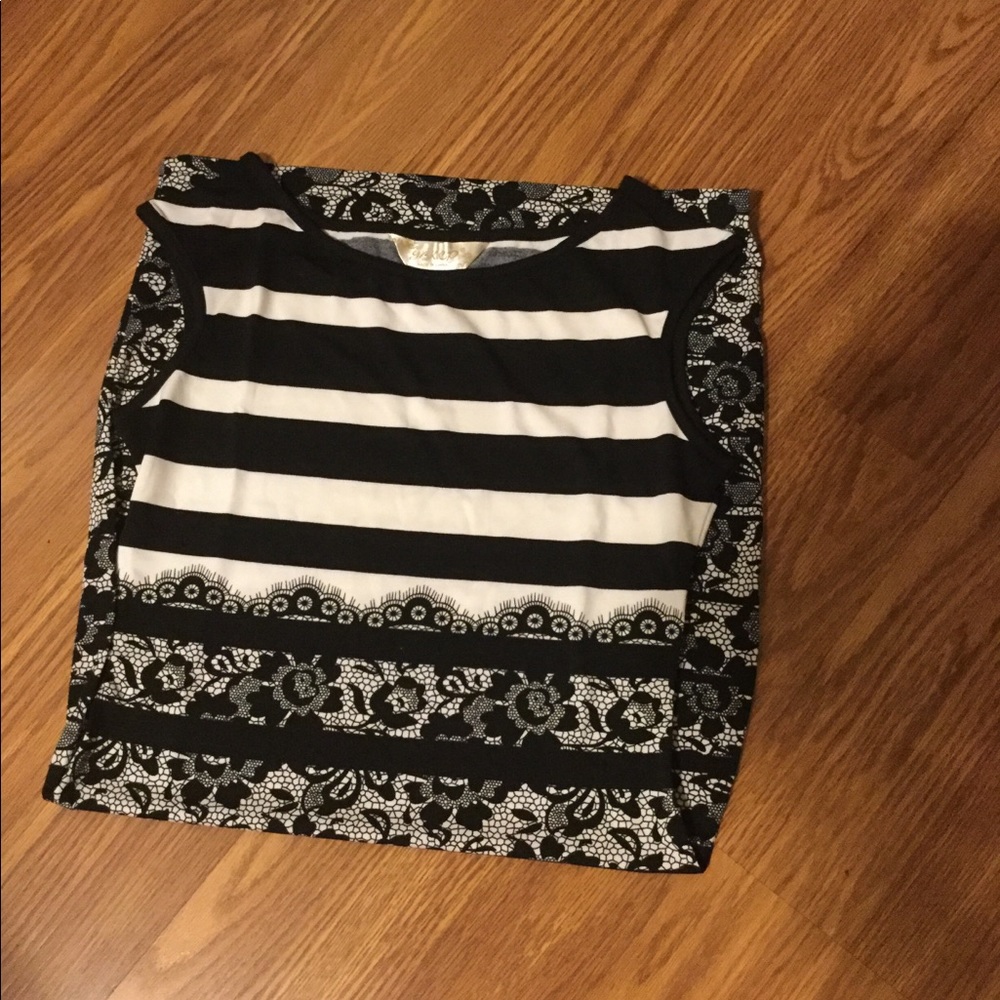 🆕 Mini Black and white Dress 👗 NWOT - Picture 6 of 8